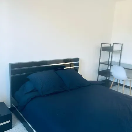 Spacious And Bright Near 3beds Ac Quiet With Garden Near Apartment Bastia (Corsica)