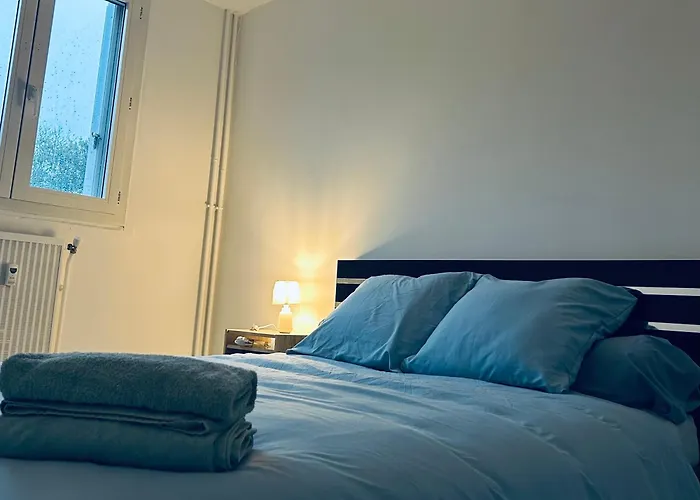 3 Lits Proche De Commerces Et Avec Clim